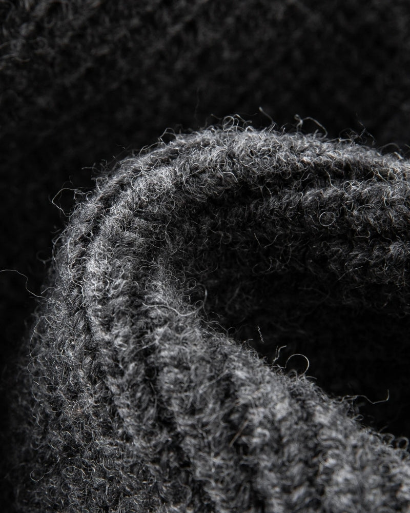 Wolle Pullover Damen – Warmer Wollpullover mit Zip-Neck für Herbst und Winter