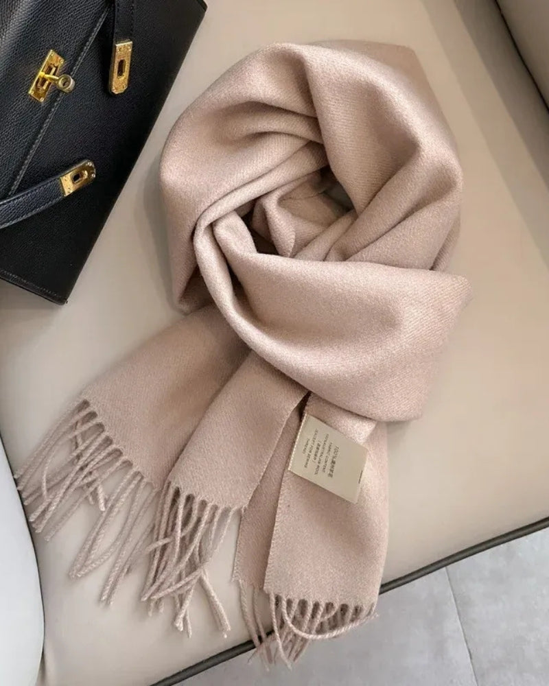 Wollschal Damen – Schal aus 100% Wolle für Herbst und Winter