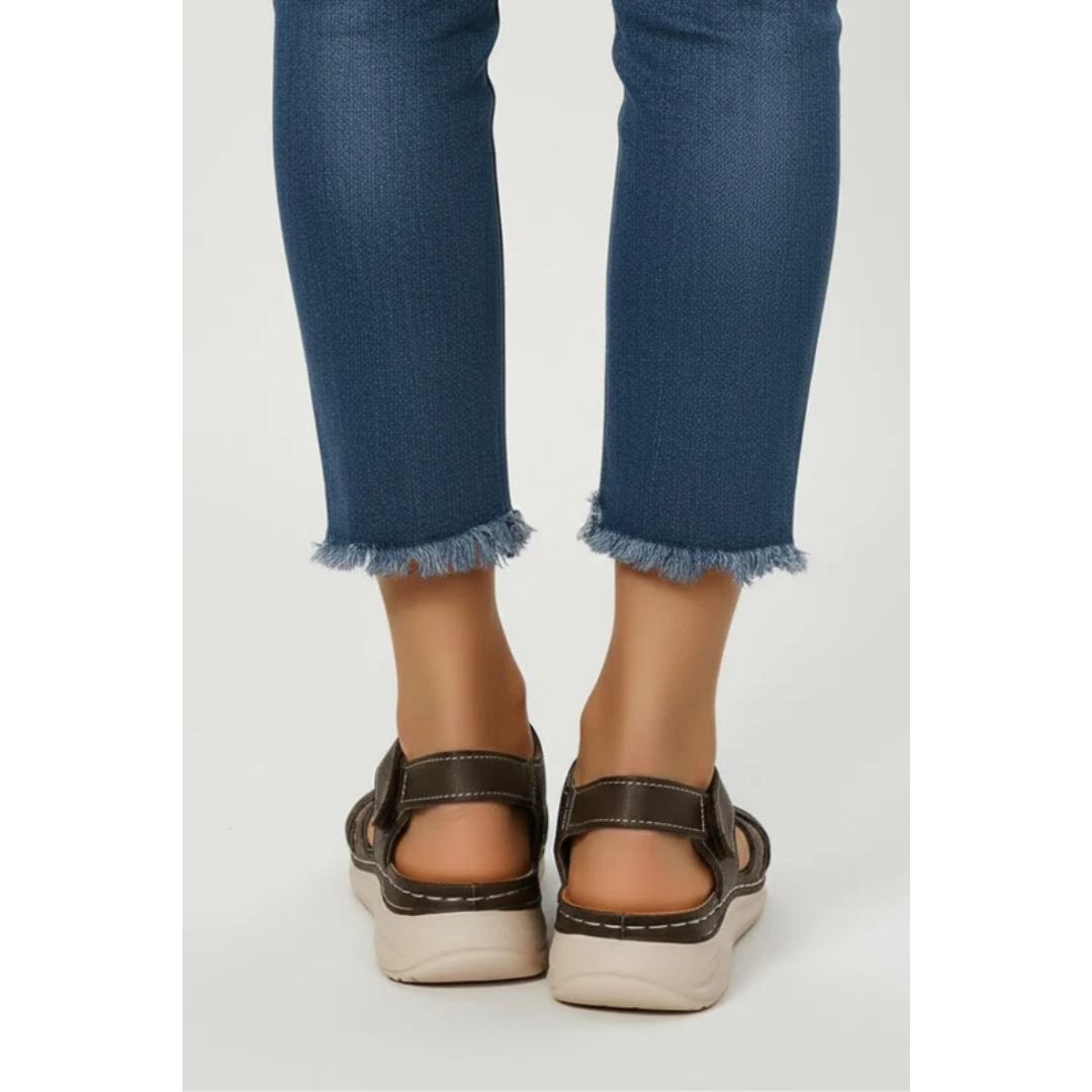 Zoe | Damen Sandalen Mit Schnalle Für Alltag