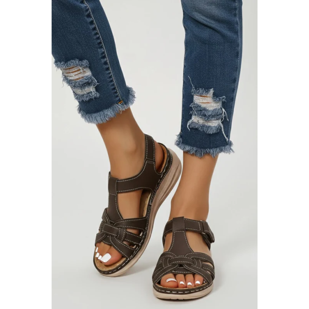 Zoe | Damen Sandalen Mit Schnalle Für Alltag