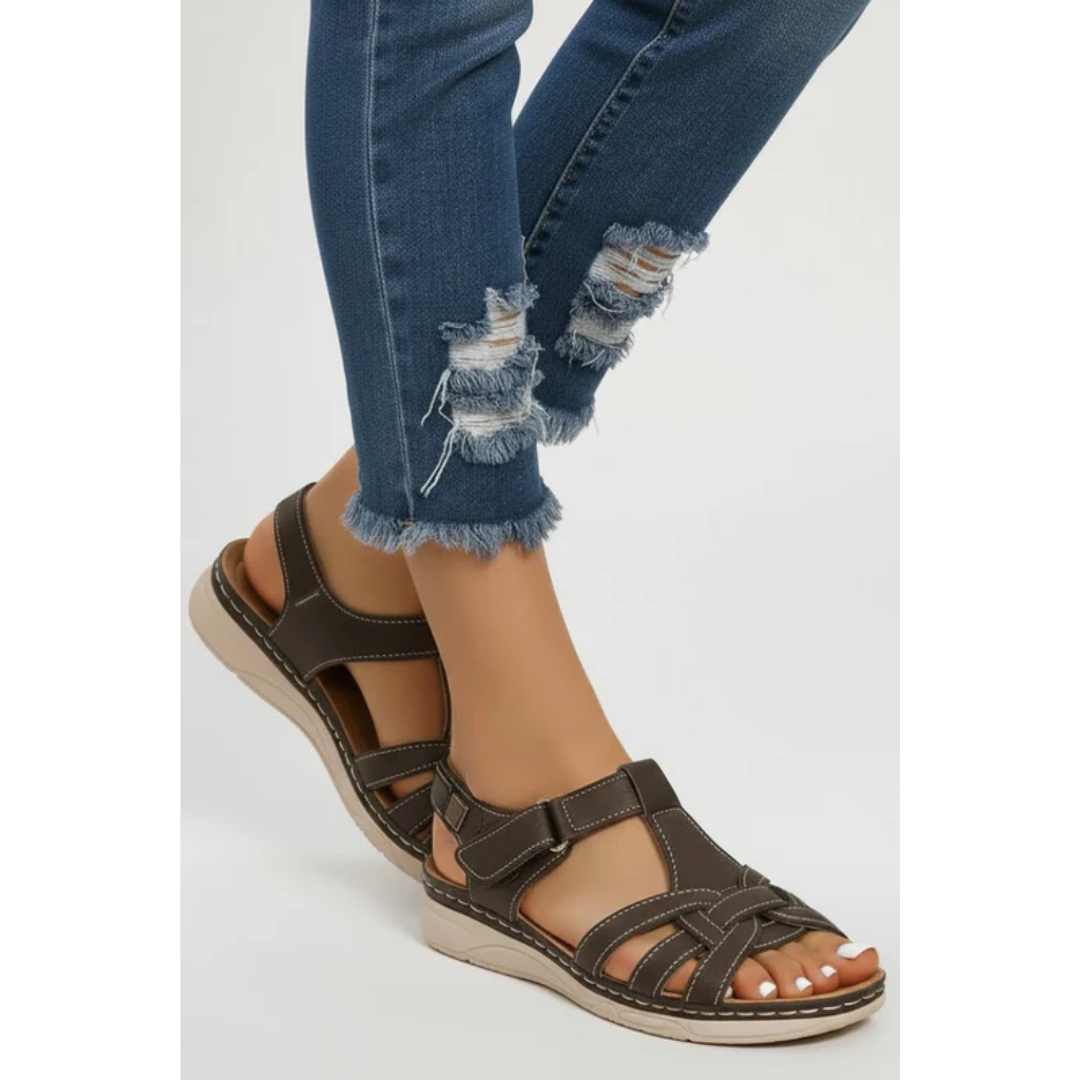 Zoe | Damen Sandalen Mit Schnalle Für Alltag