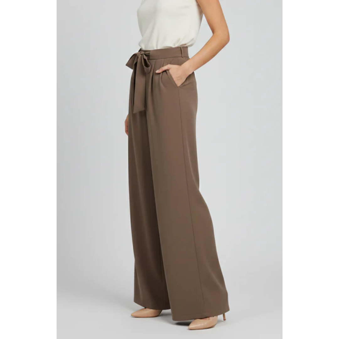 Zora | Damen Palazzo Hose Mit Kordelzug Für Alltag