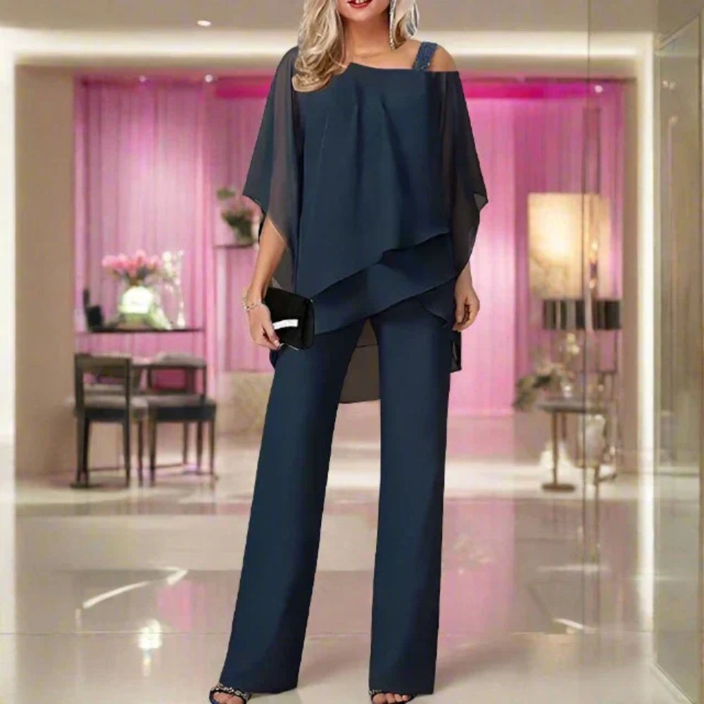 Zweiteiliges Outfit für Frauen - Modernes Set für besondere Anlässe