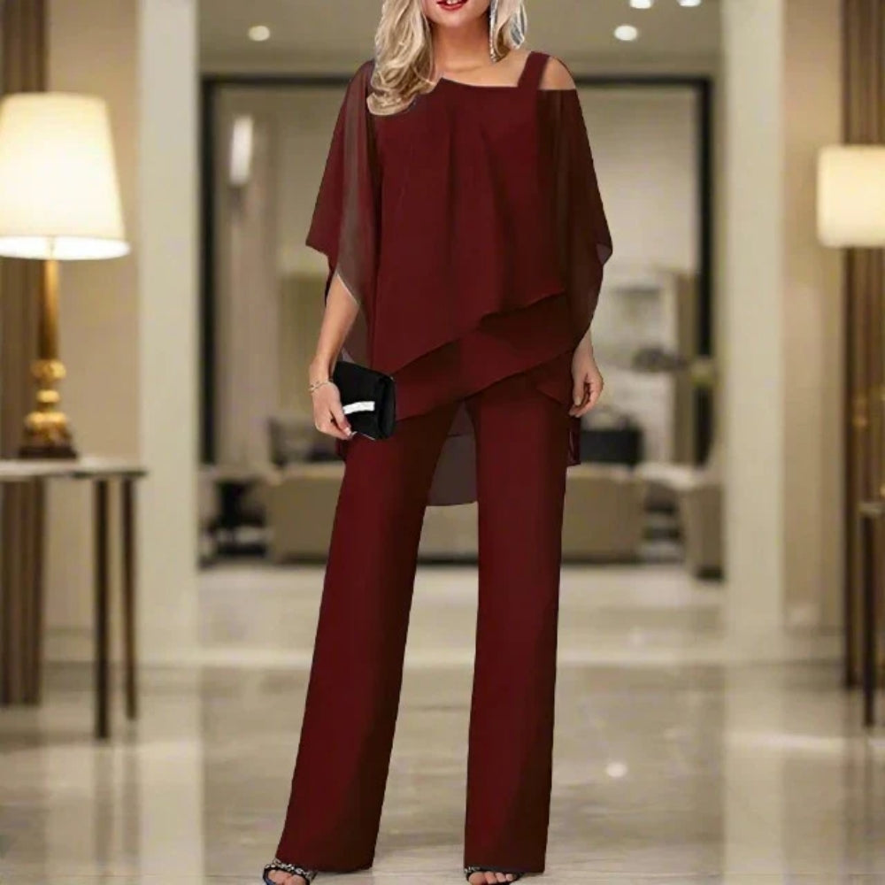 Zweiteiliges Outfit für Frauen - Modernes Set für besondere Anlässe
