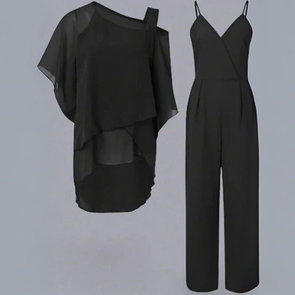 Zweiteiliges Outfit für Frauen - Modernes Set für besondere Anlässe