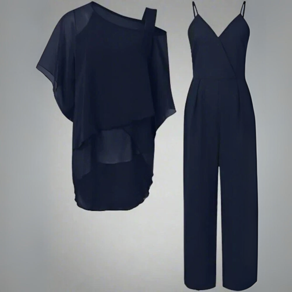 Zweiteiliges Outfit für Frauen - Modernes Set für besondere Anlässe